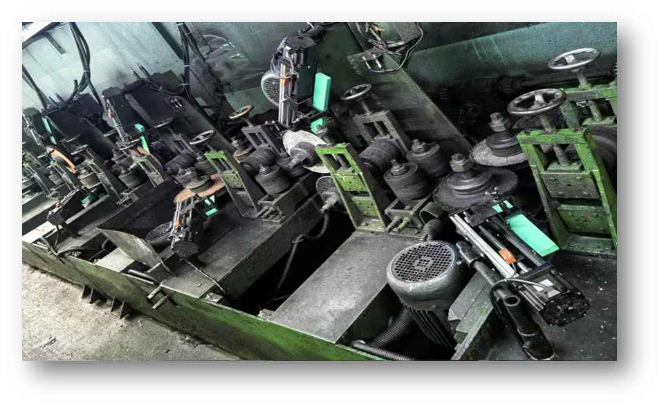 Automatic Bar Feed System for Square Tube Polishing Machine